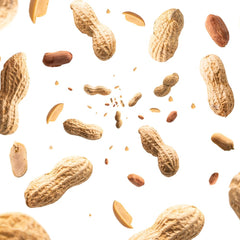Naturalee peanuts in shell snack-ready close-up for quick munch