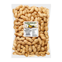 Naturalee peanuts in shell bag, raw and unsalted, ideal for snacking