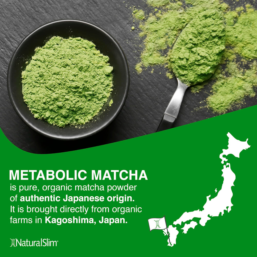 NaturalSlim Matcha smoothie bottle showcasing versatile shake integration