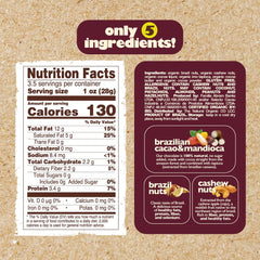 Naturanic Brazilian dark chocolate covered nuts closeup almonds, rich flavor with no added sugar.