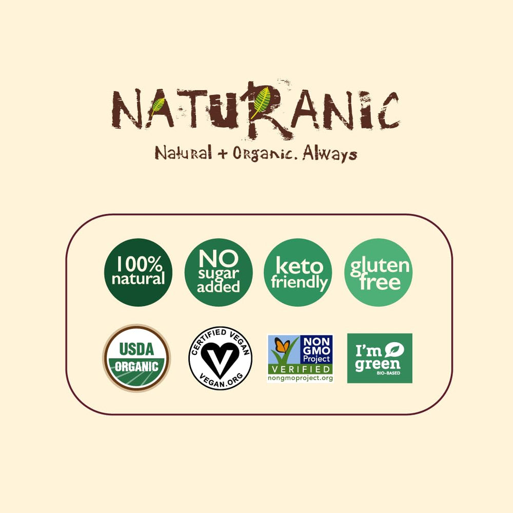 Naturanic no-sugar-claim: no added sugars, crafted for natural indulgence.