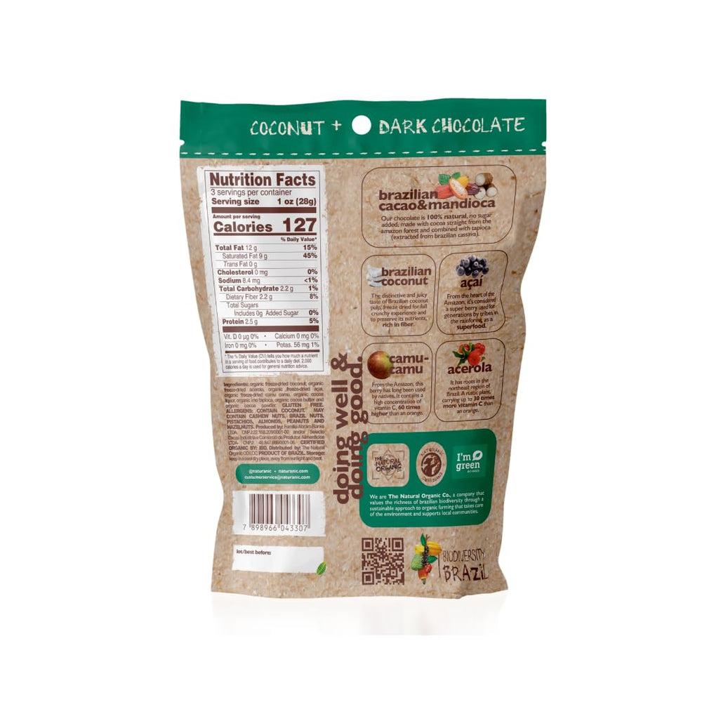 Naturanic ready-to-eat-snack-serve: convenient bite-sized snack ready to enjoy.
