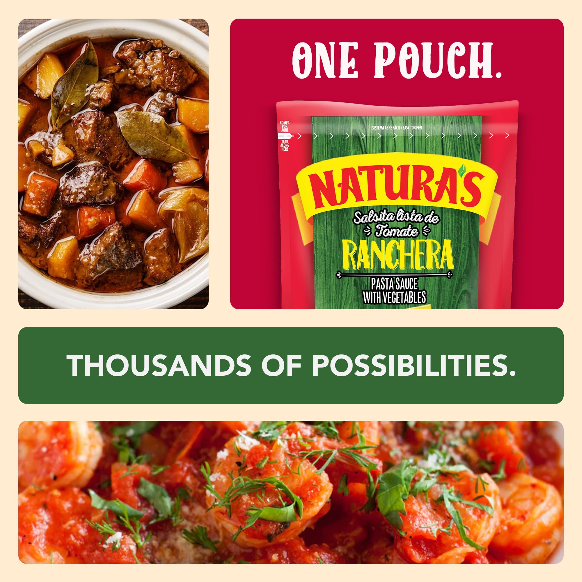 Natura's Salsa Ranchera pairing with meat dishes for depth