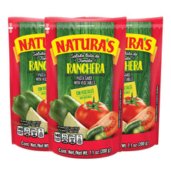 Natura's Salsa Ranchera pasta sauce pouch ready-to-use for quick dinners