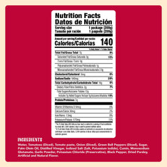 Close-up of Natura's Sofrito Criollo pouch showing tomato base for rich flavor
