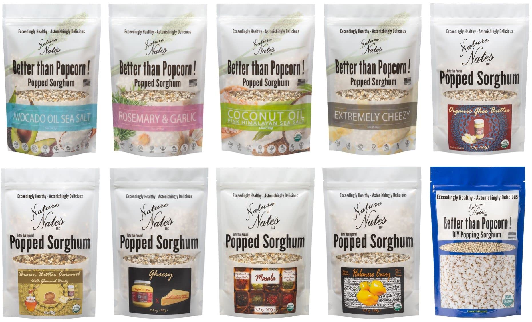 Pacific Northwest handcrafted snack from Nature Nate’s family of small business.
