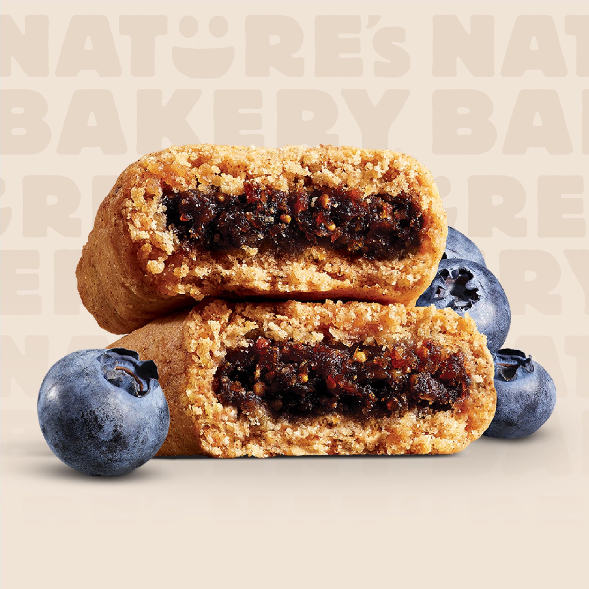 Nature's Bakery blueberry fig bars twin pack ready for sharing
