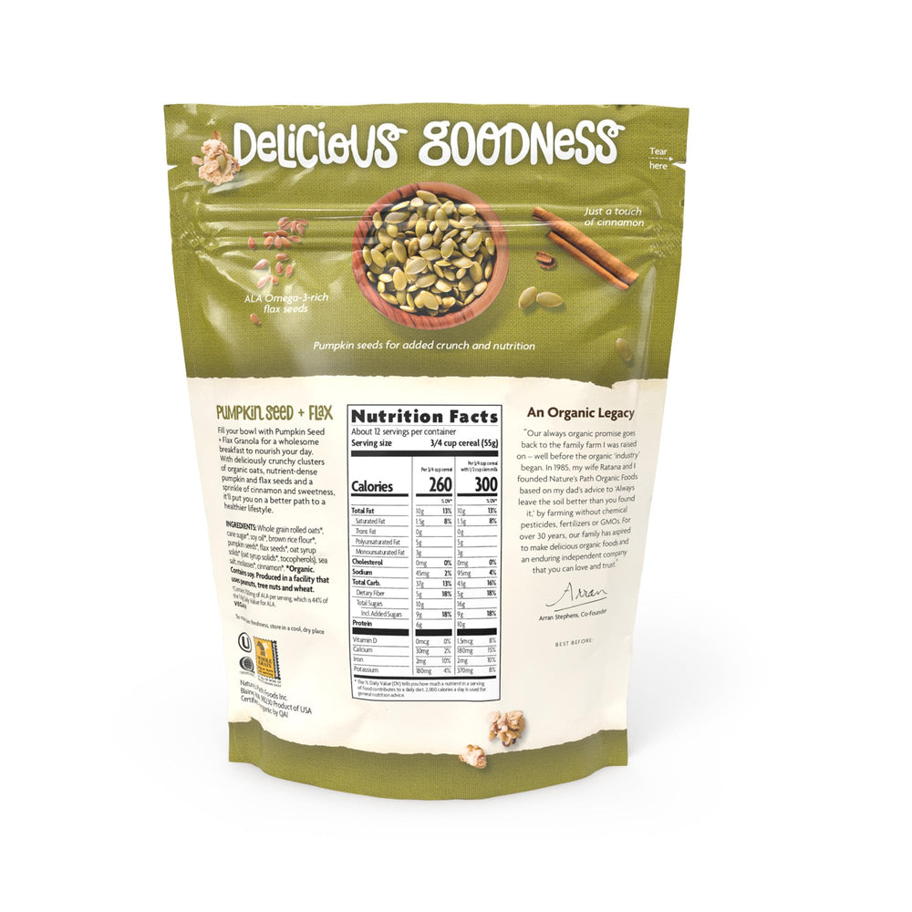 24.7 oz Nature's Path granola pack ready for everyday breakfast routine