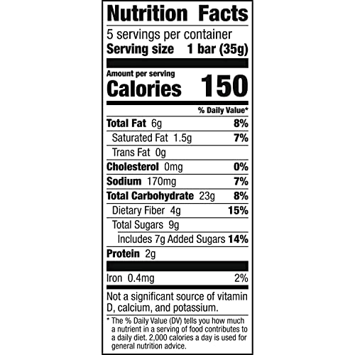 Nature Valley Blueberry Soft-Baked Muffin Bars unwrapped for on-the-go snacking