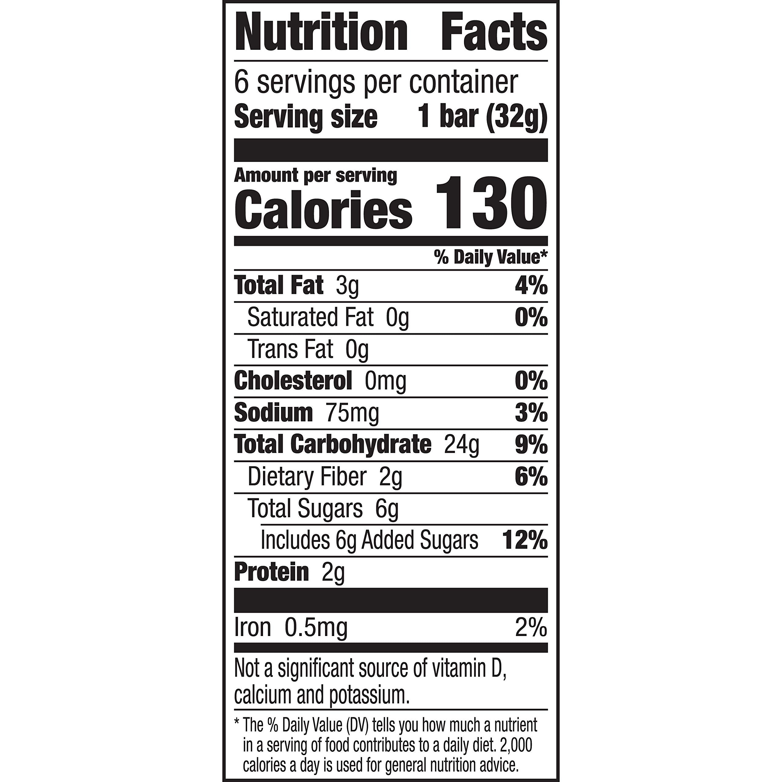 Nature Valley cranberry-pomegranate-bar close-up highlighting almonds and oats for a satisfying snack.