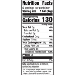 Nature Valley cranberry-pomegranate-bar close-up highlighting almonds and oats for a satisfying snack.