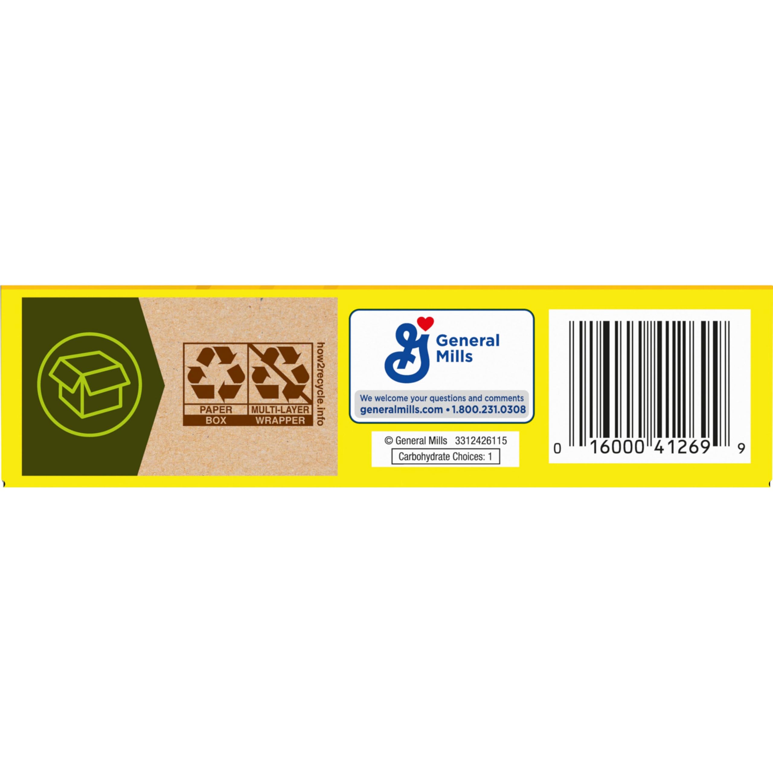 Nature Valley Chewy Protein Bars Salted Caramel Nut gluten-free packaging symbol.