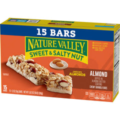 Chocolate-coated Nature Valley bar fuses sweetness with nutty savor.
