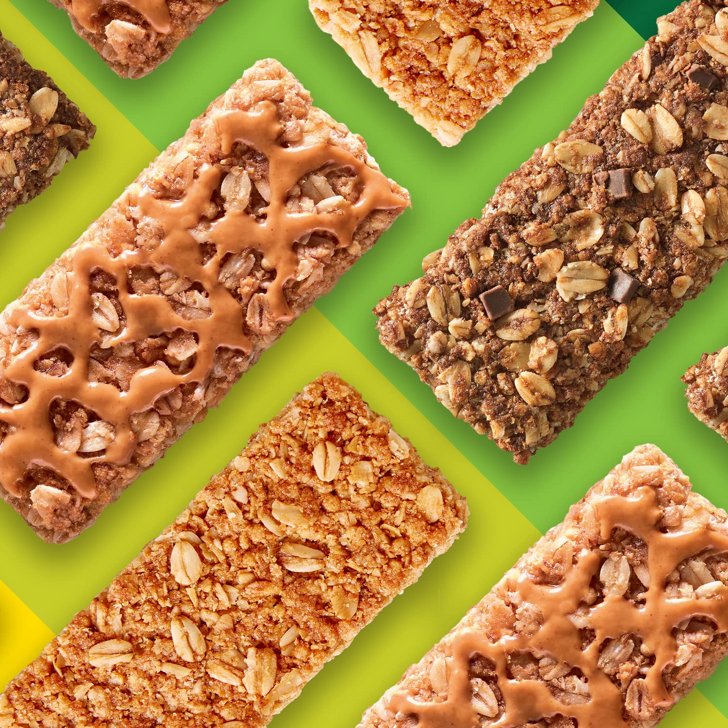 Nature Valley Crunchy Granola Bars pantry snack-ready with no artificial flavors.