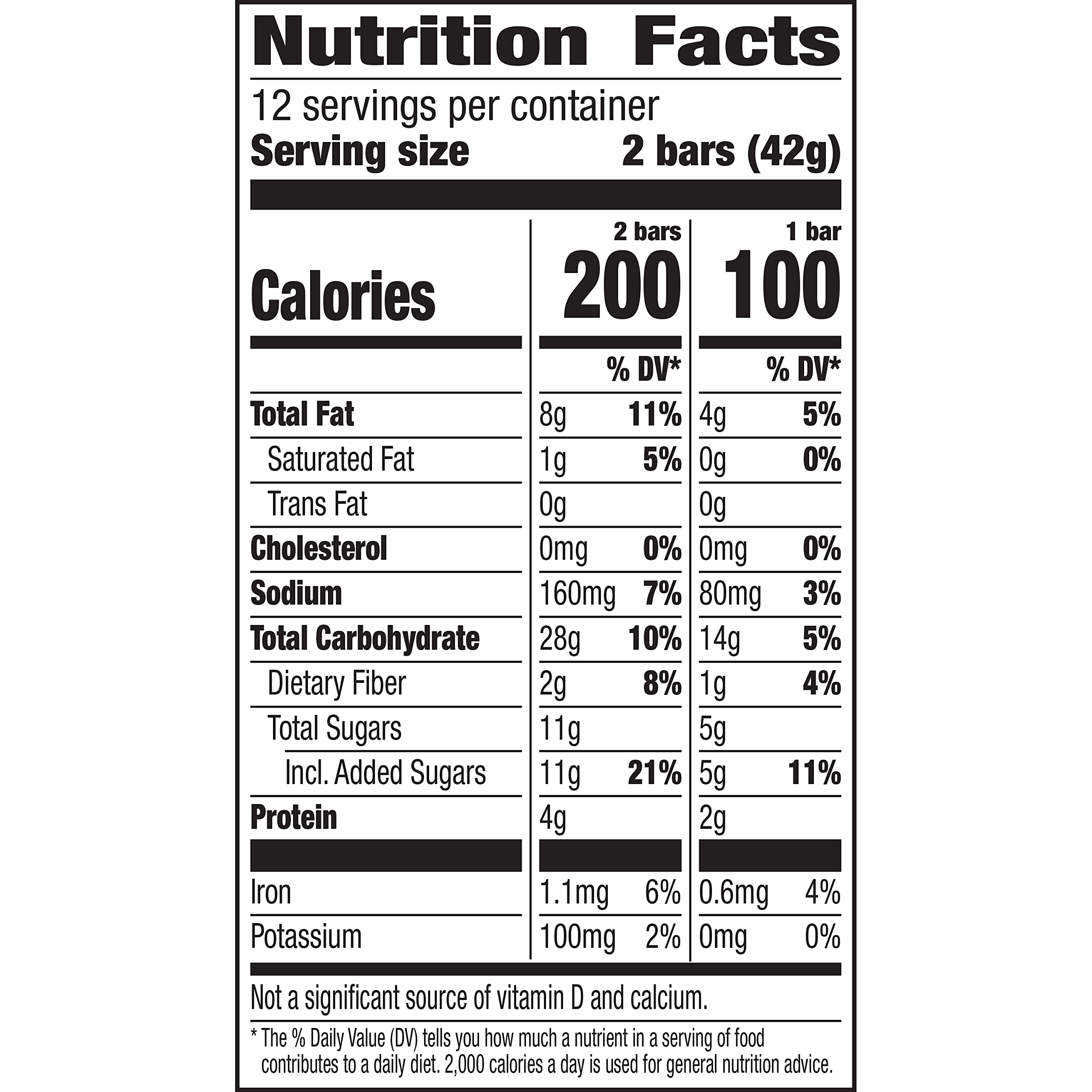 Nature Valley Crunchy Granola Bars Peanut Butter pouch, great for on-the-go energy