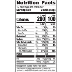 Nature Valley Crunchy Granola Bars Peanut Butter pouch, great for on-the-go energy