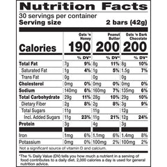 Nature Valley Crunchy Granola Bars Peanut Butter two-bar pouch ideal for on-the-go energy.