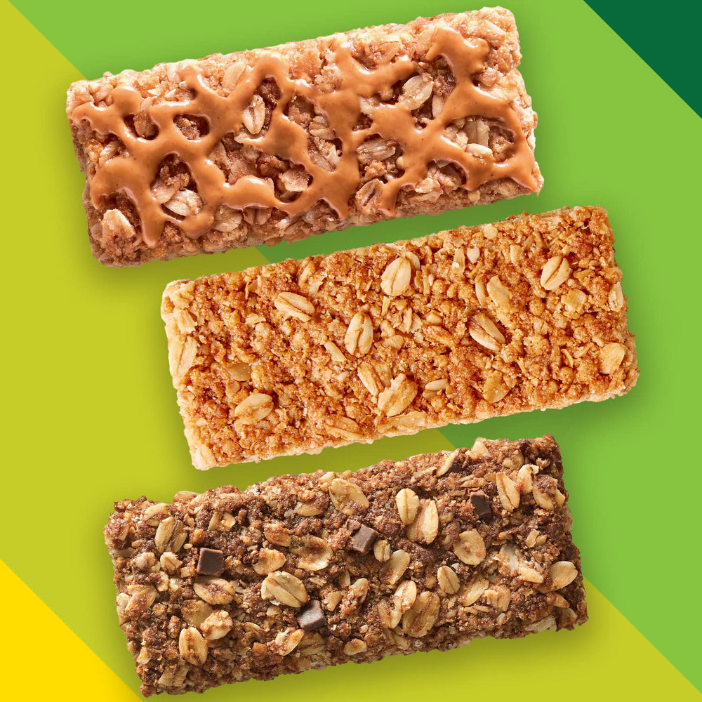 Nature Valley Crunchy Granola Bars Variety Pack on display for easy flavor choices.