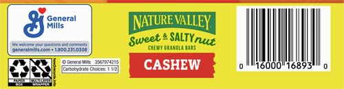 Nature Valley no artificial flavors or colors for clean ingredients.