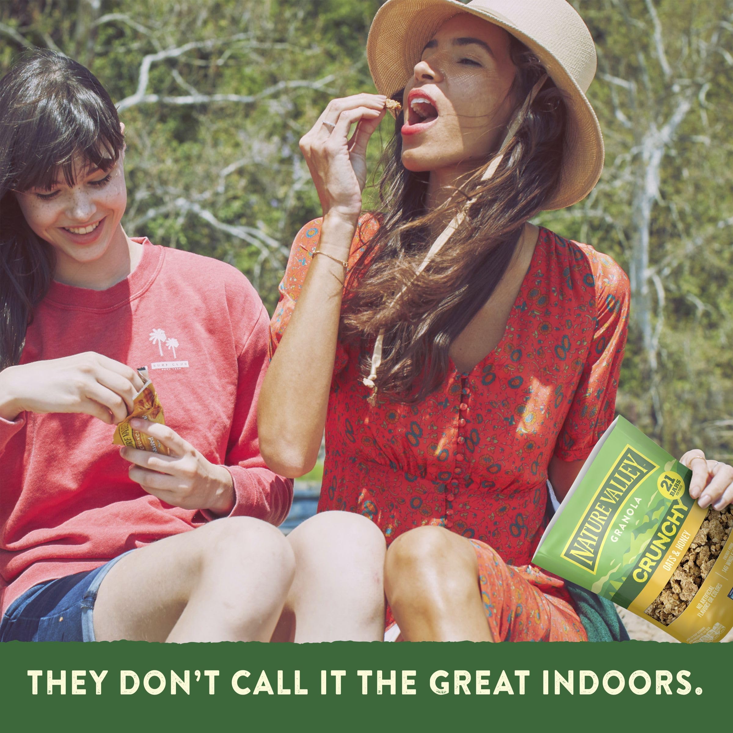 Nature Valley Oats and Honey to-go energy for active days.