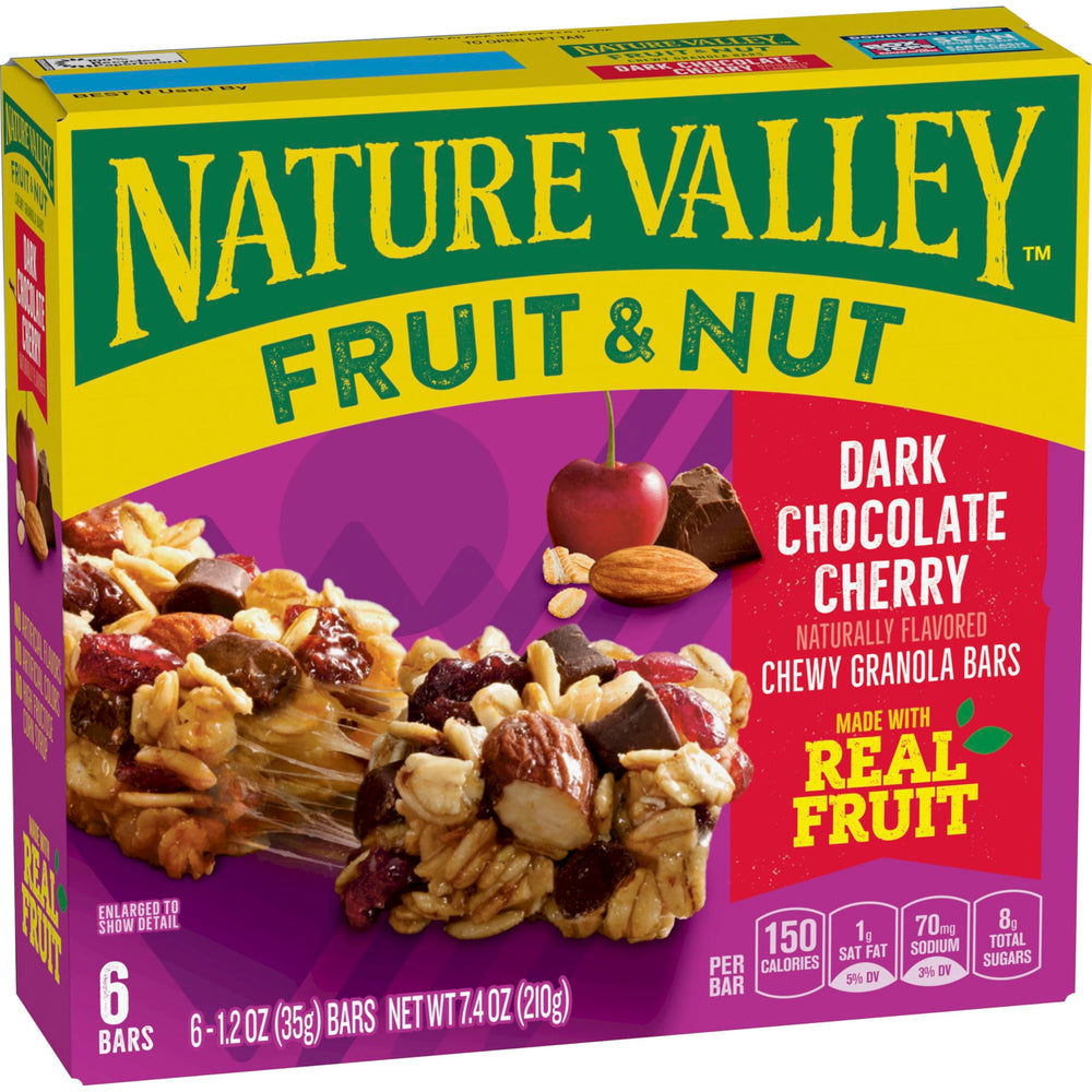 Nature Valley fruit and nut bars are ready-to-pack, ideal for hiking, lunchboxes, and busy days.