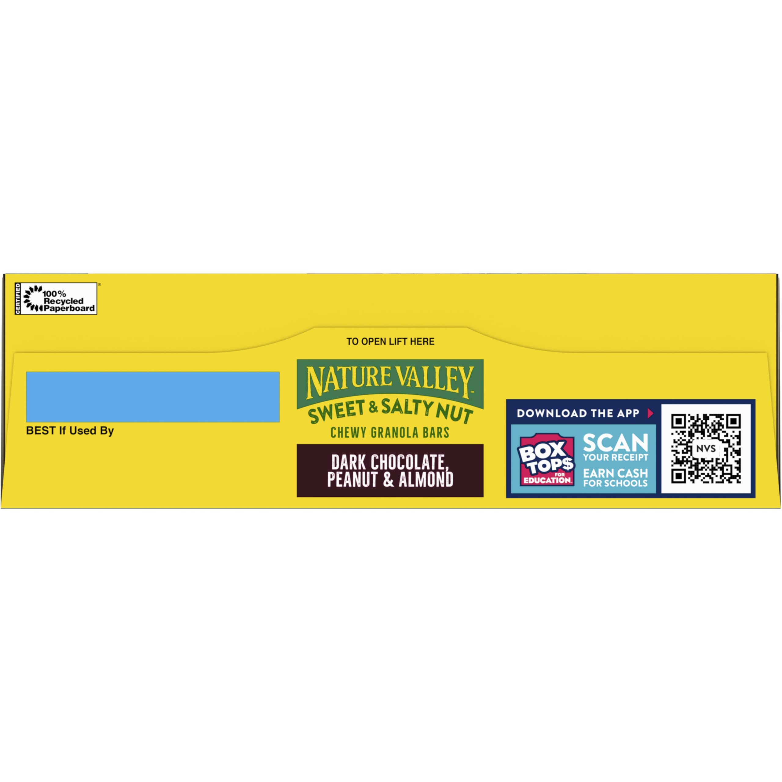 Nature Valley packaging emphasizes convenient snacking on busy days