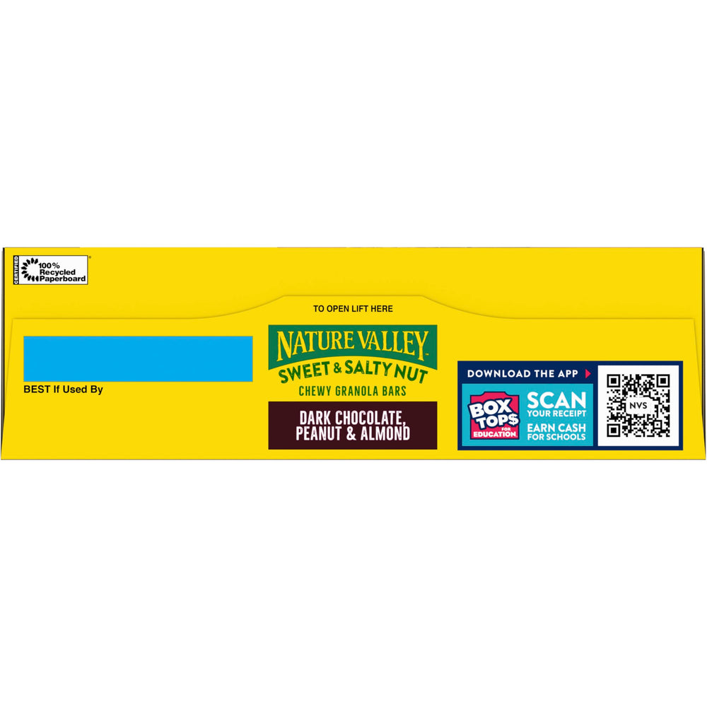 Nature Valley packaging emphasizes convenient snacking on busy days