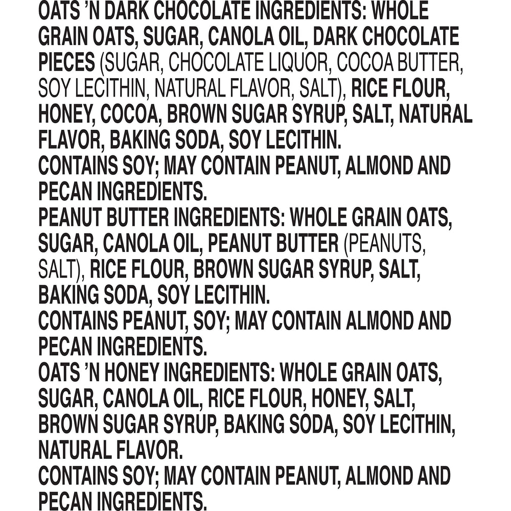 Nature Valley Peanut Butter bars ideal for quick energy on hikes