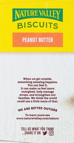 Nature Valley Peanut Butter Biscuit Sandwich road-trip snack for travel.