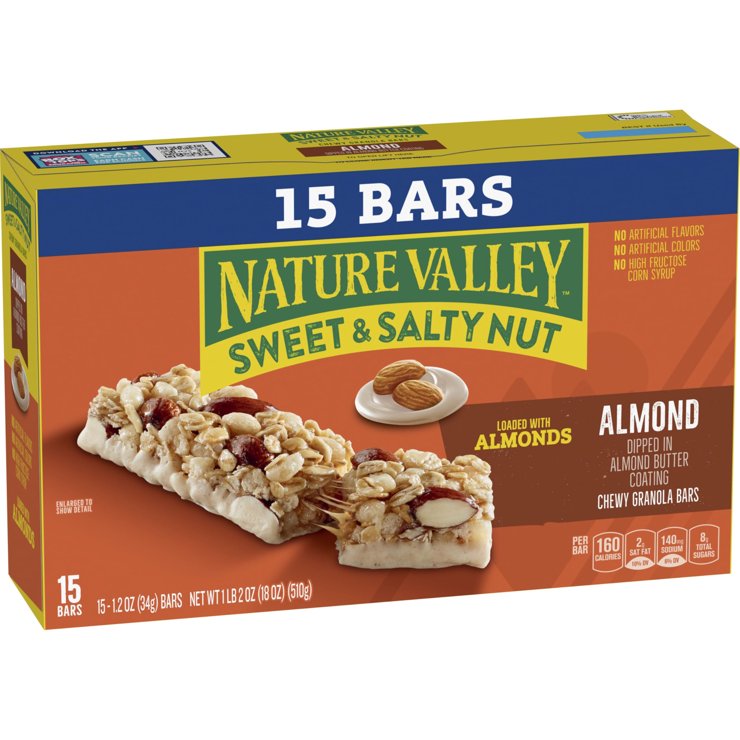 On-the-go Nature Valley snack perfect for lunchboxes and hikes.