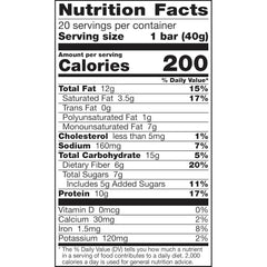 Nature Valley Protein Chewy Bars held in hand for a quick energy boost during workouts.