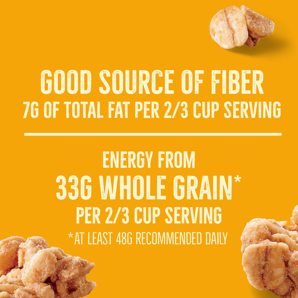 Nature Valley granola topping on yogurt parfait for extra crunch.