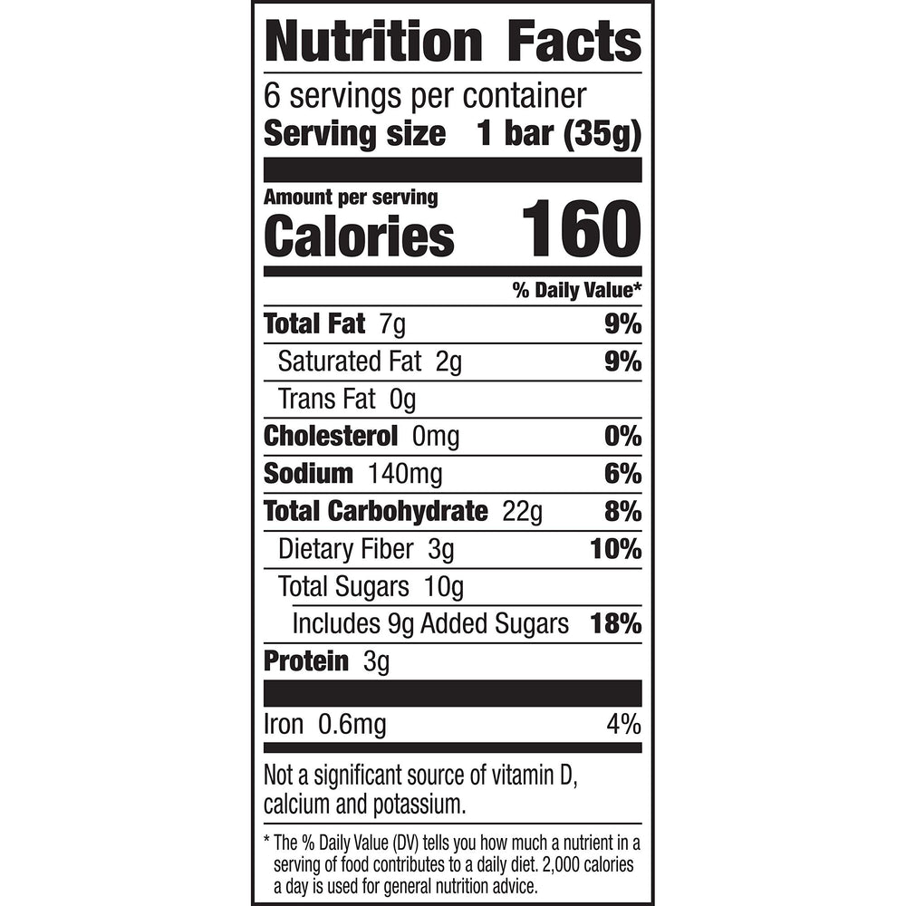 Ingredients highlight whole grains in Nature Valley Soft-Baked Oatmeal Squares