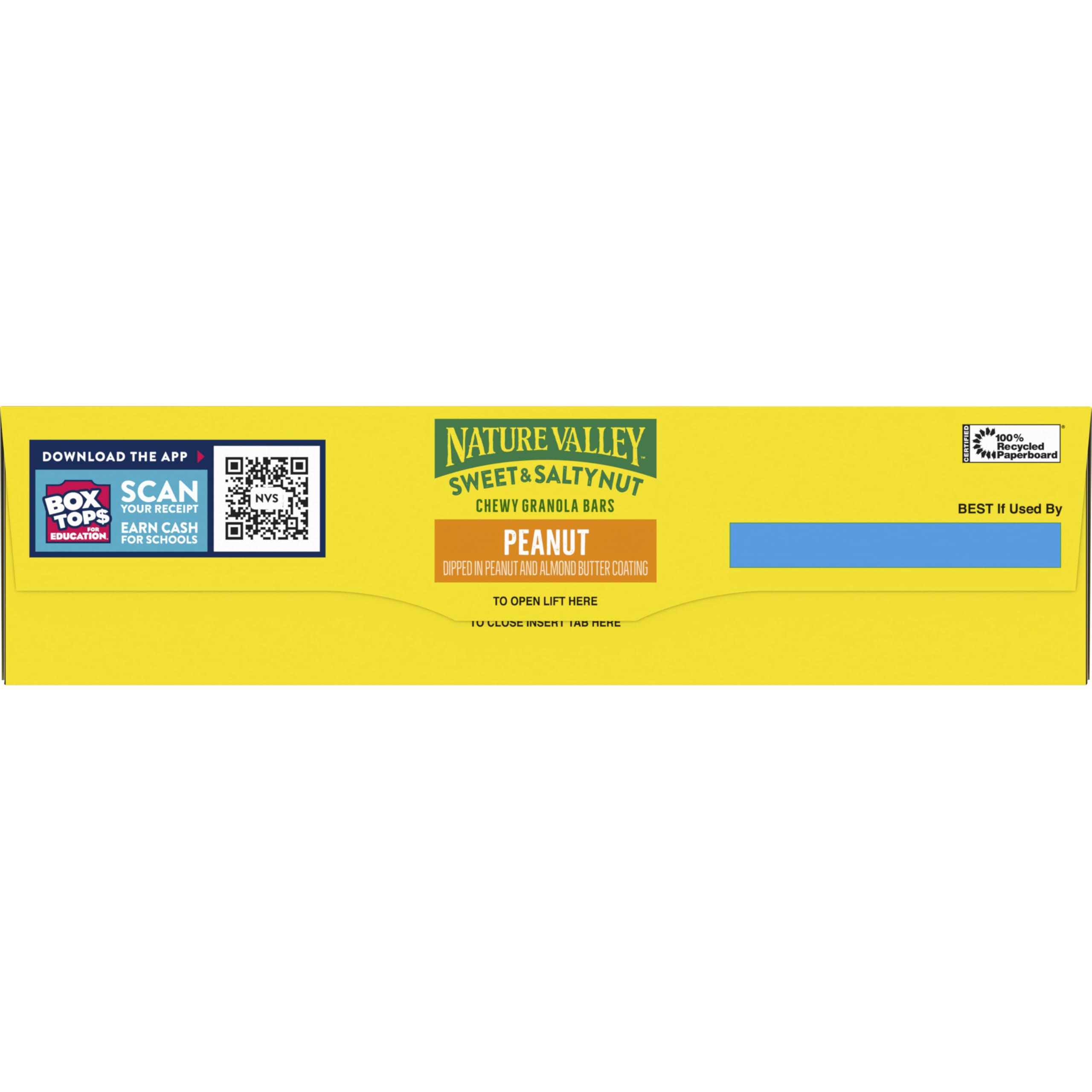 Nature Valley Sweet and Salty Nut bar, family-friendly snack for sharing.