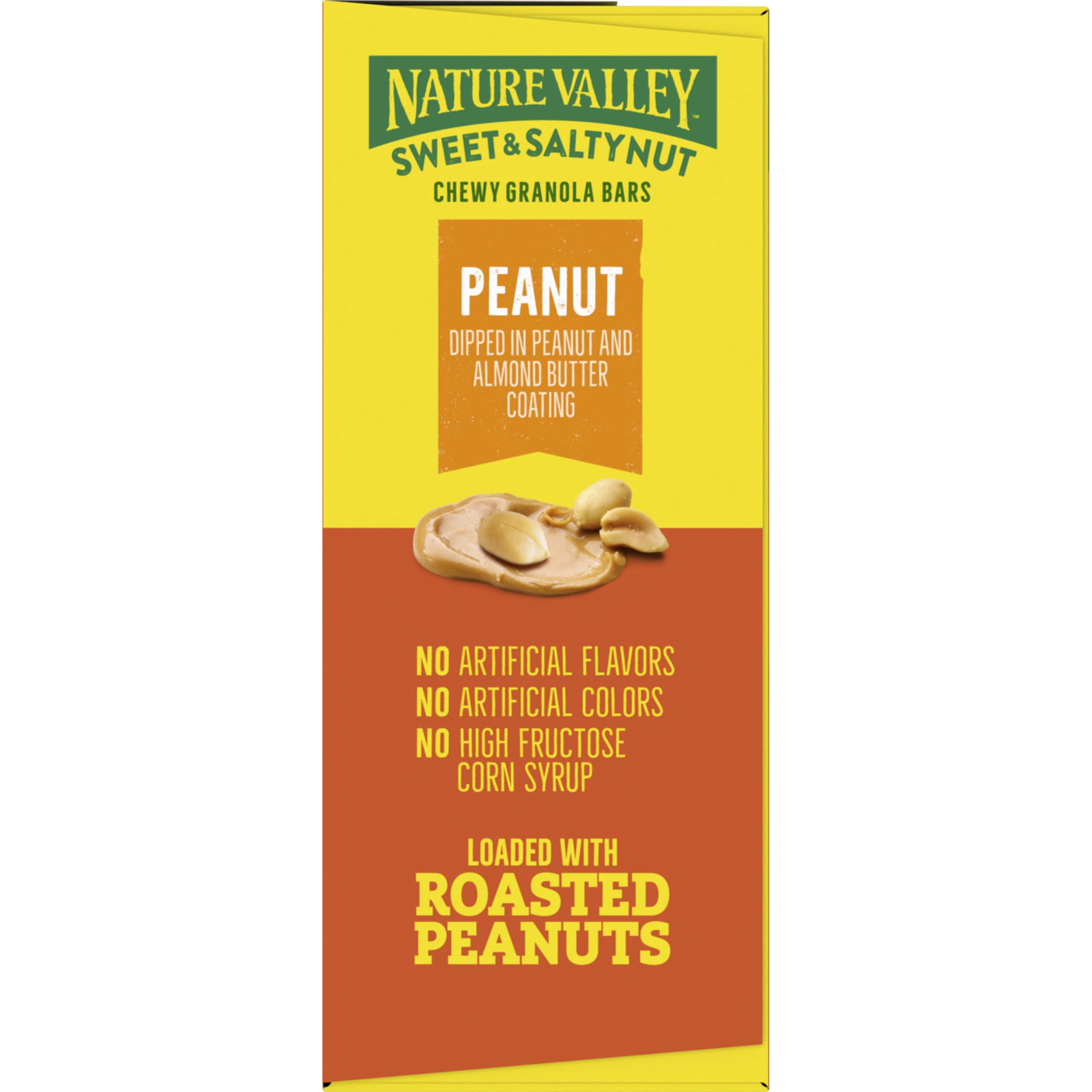 Nature Valley Sweet and Salty Nut bar on hiking trail providing portable energy.