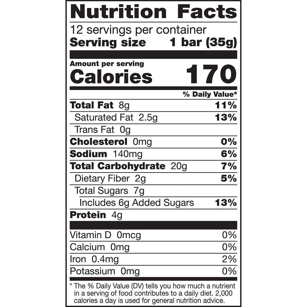 Nature Valley Sweet and Salty Nut Peanut Bar packaging, a pantry-friendly snack for busy days.