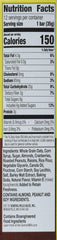 Nature Valley trail mix bar close-up shows nuts and fruit for on-the-go energy.