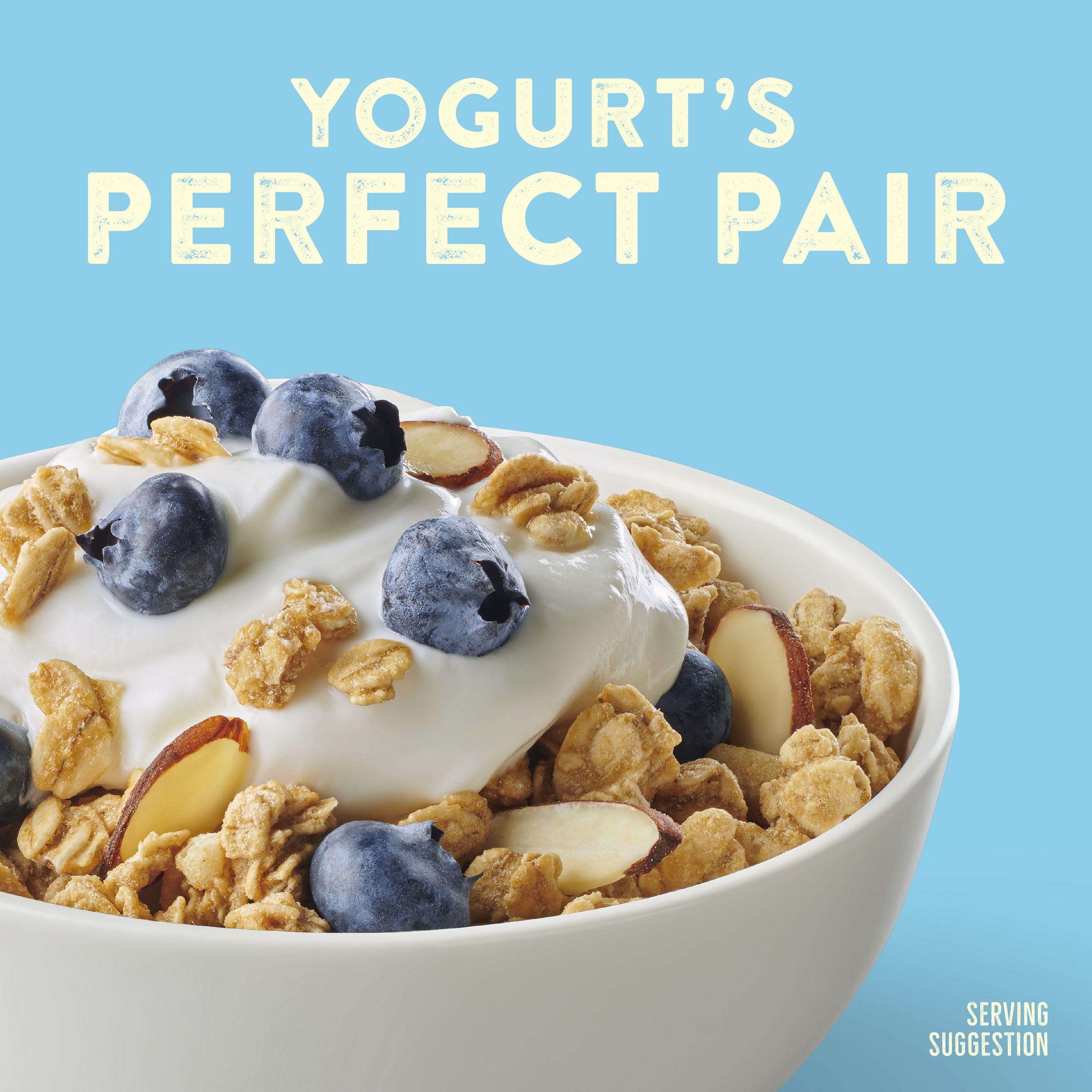 Four-bag pack of Nature Valley Vanilla Almond Reduced Sugar Granola