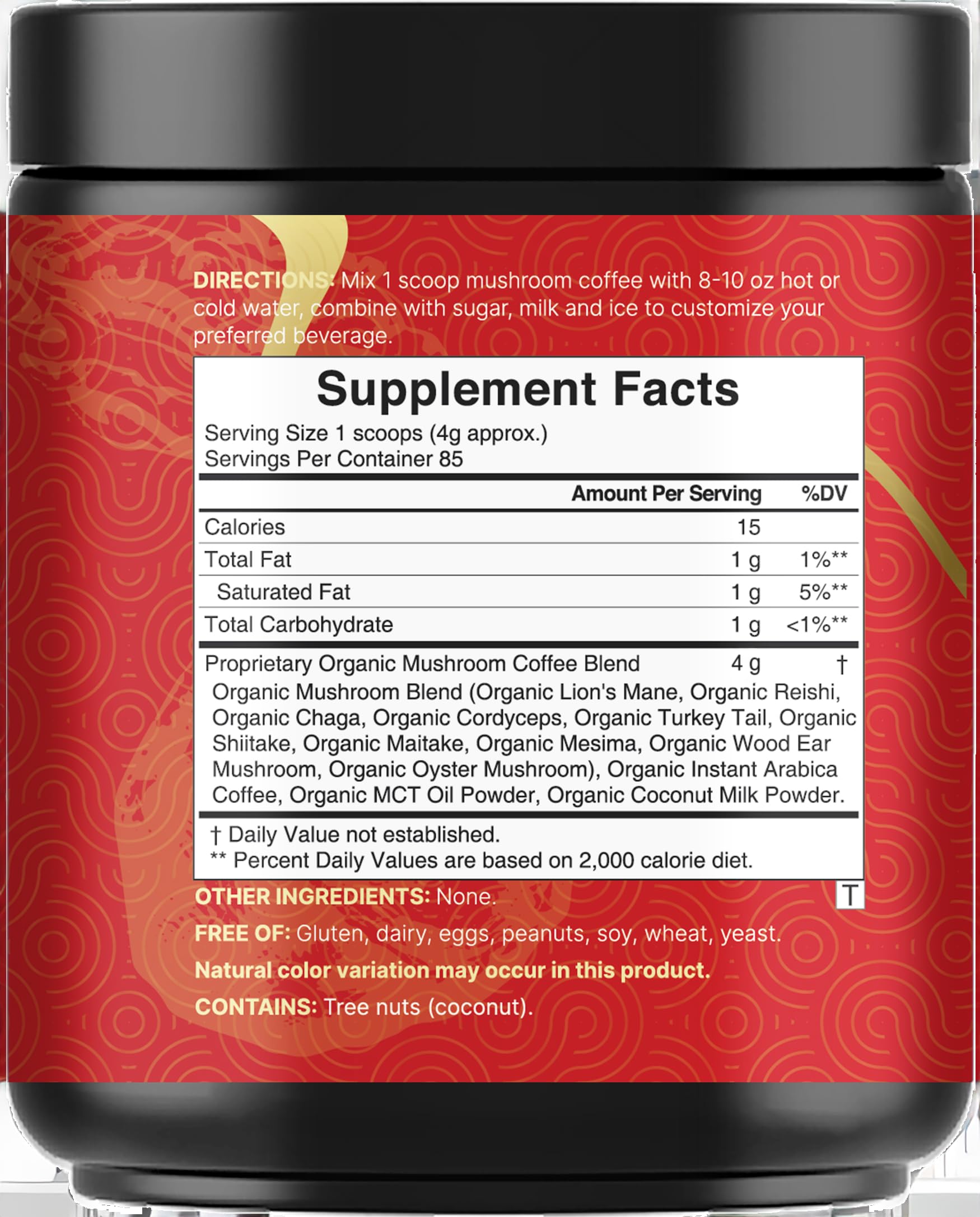 NatureBell lab-tested safety seal on label