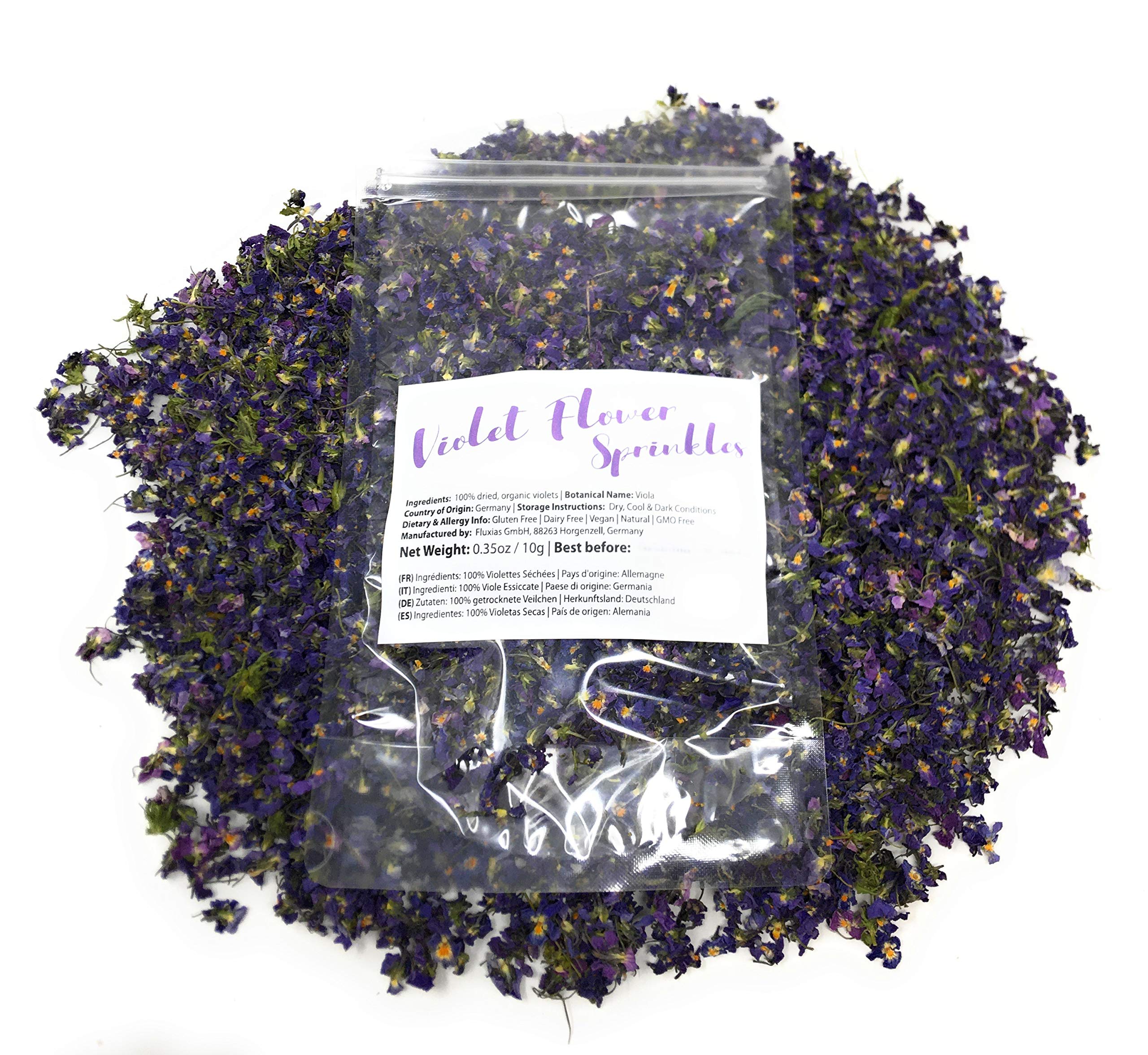 Naturegrail violet infusion, easy to brew for fragrant, calming beverages.