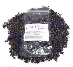 Naturegrail violet infusion, easy to brew for fragrant, calming beverages.