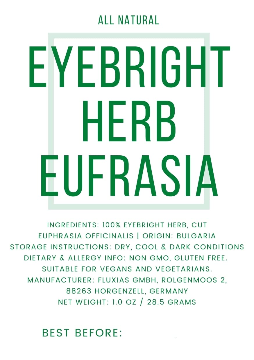 Naturegrail Eyebright tea-steep scene suggesting calming herbal infusion
