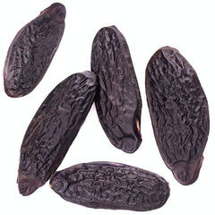 Naturegrail tonka beans, whole pack, warm vanilla-like aroma for desserts.