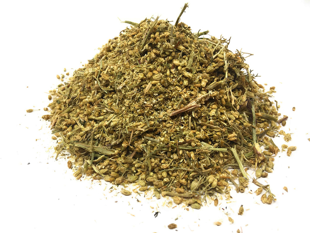 Naturegrail Yarrow Tea ingredients are 100 percent yarrow flowers