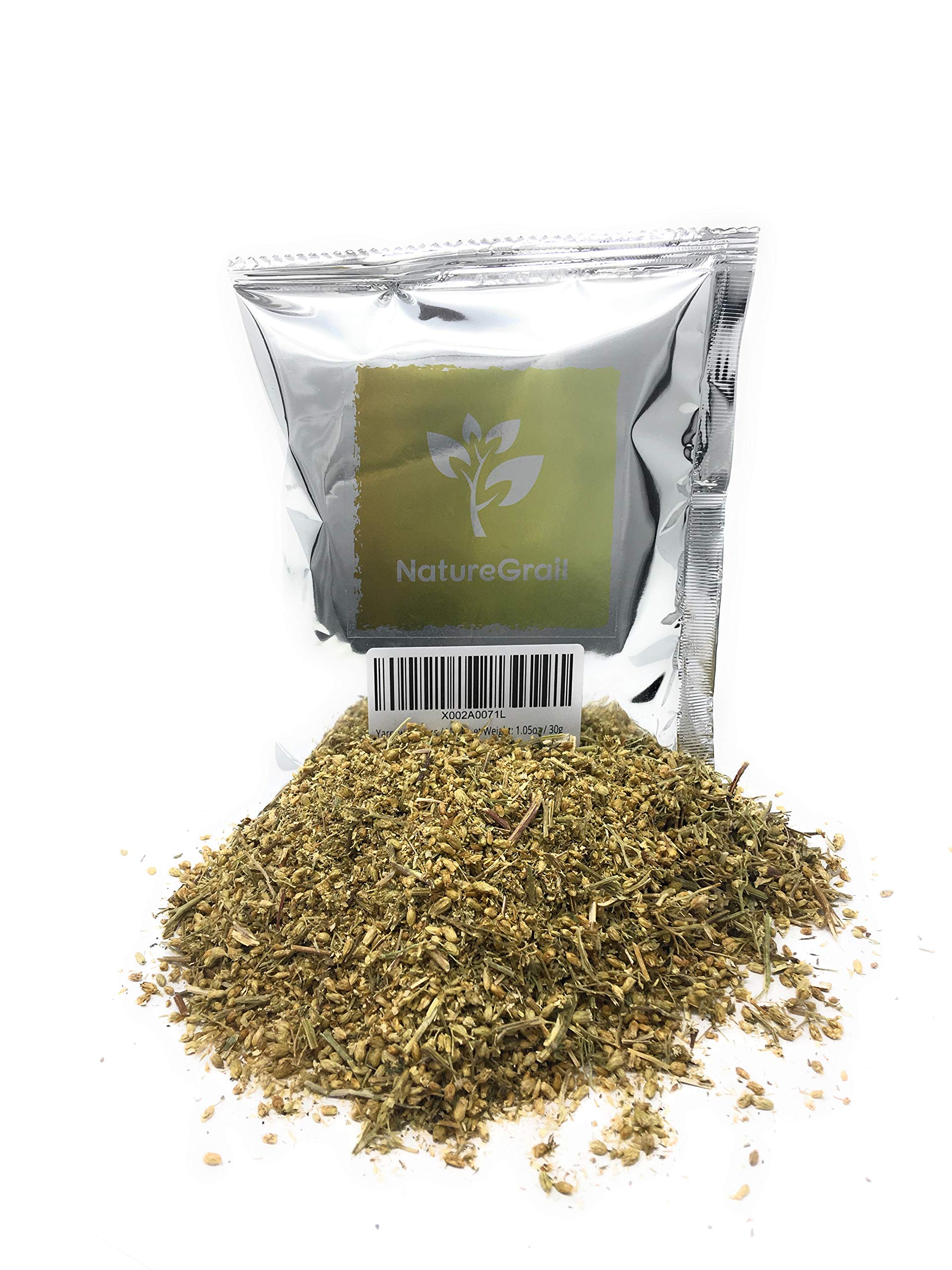 Naturegrail Yarrow Tea processed in Germany for quality control