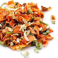 Naturejam dehydrated carrot flakes brighten broth with natural sweetness