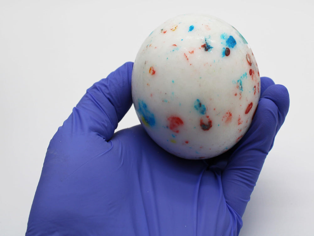 Naturejam giant jawbreaker color swirls add color to candy displays