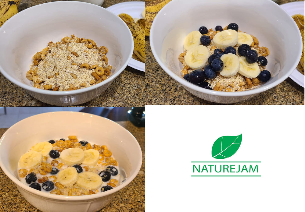 NatureJam heat-sealed bag preserves freshness and flavor
