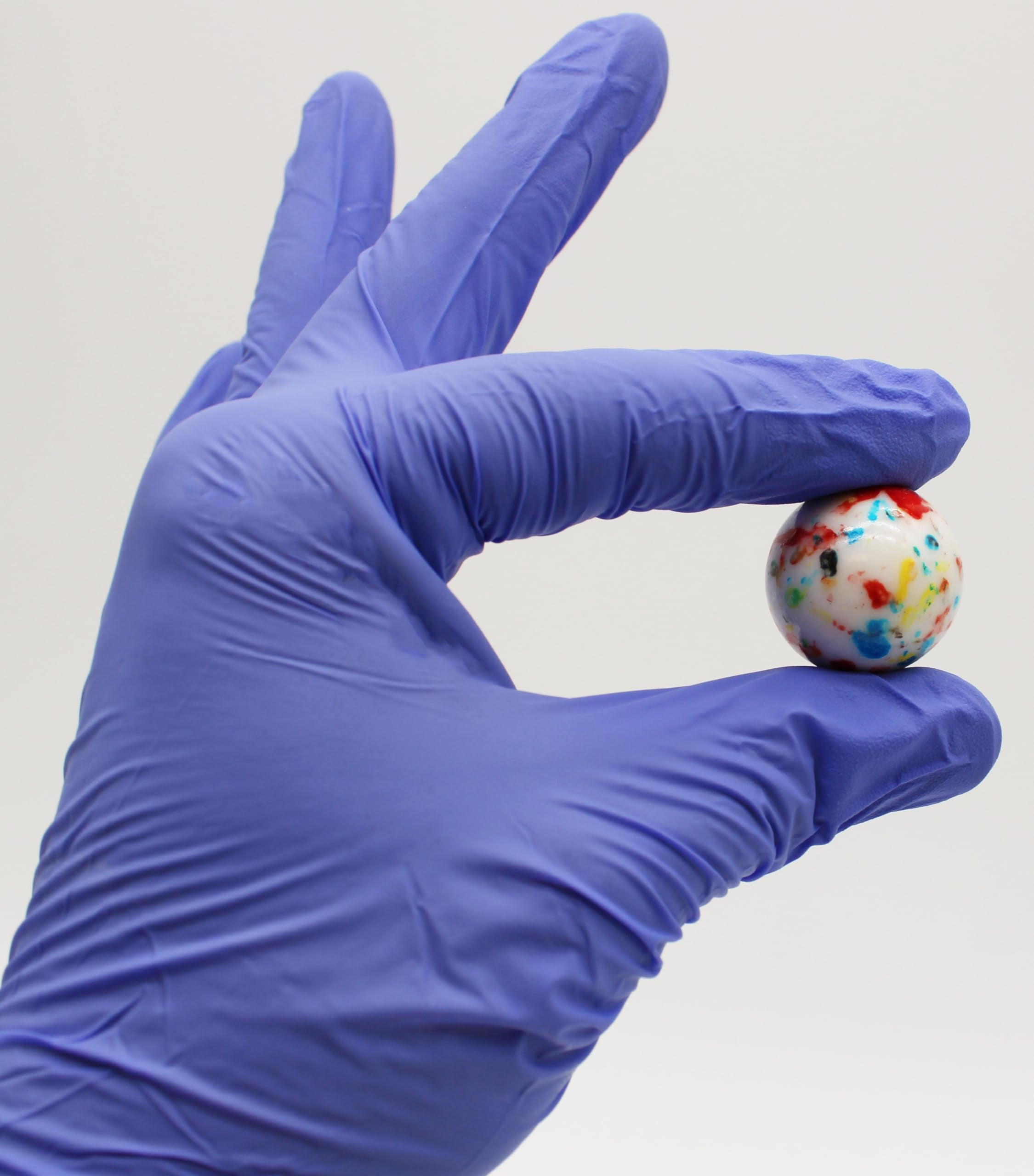 Naturejam Psychedelic Jawbreakers multi-color candy with vibrant layers for party displays