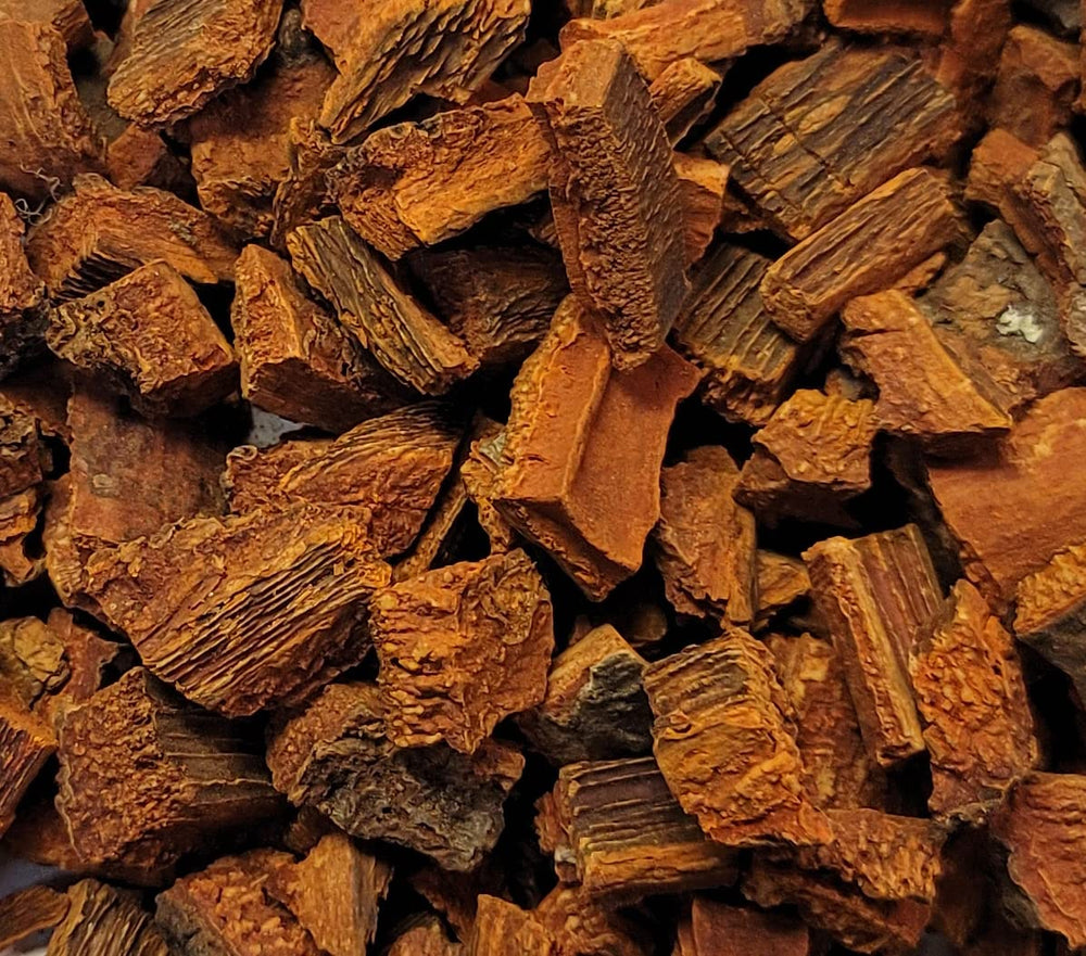 Naturejam Quina Roja Bark raw botanical ingredient for teas and tinctures.